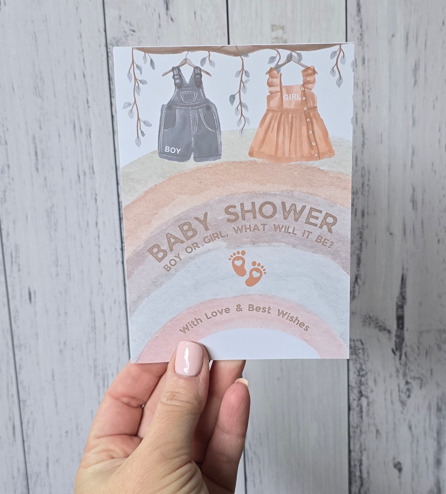 A6 Greeting Card - Baby Shower Neutral
