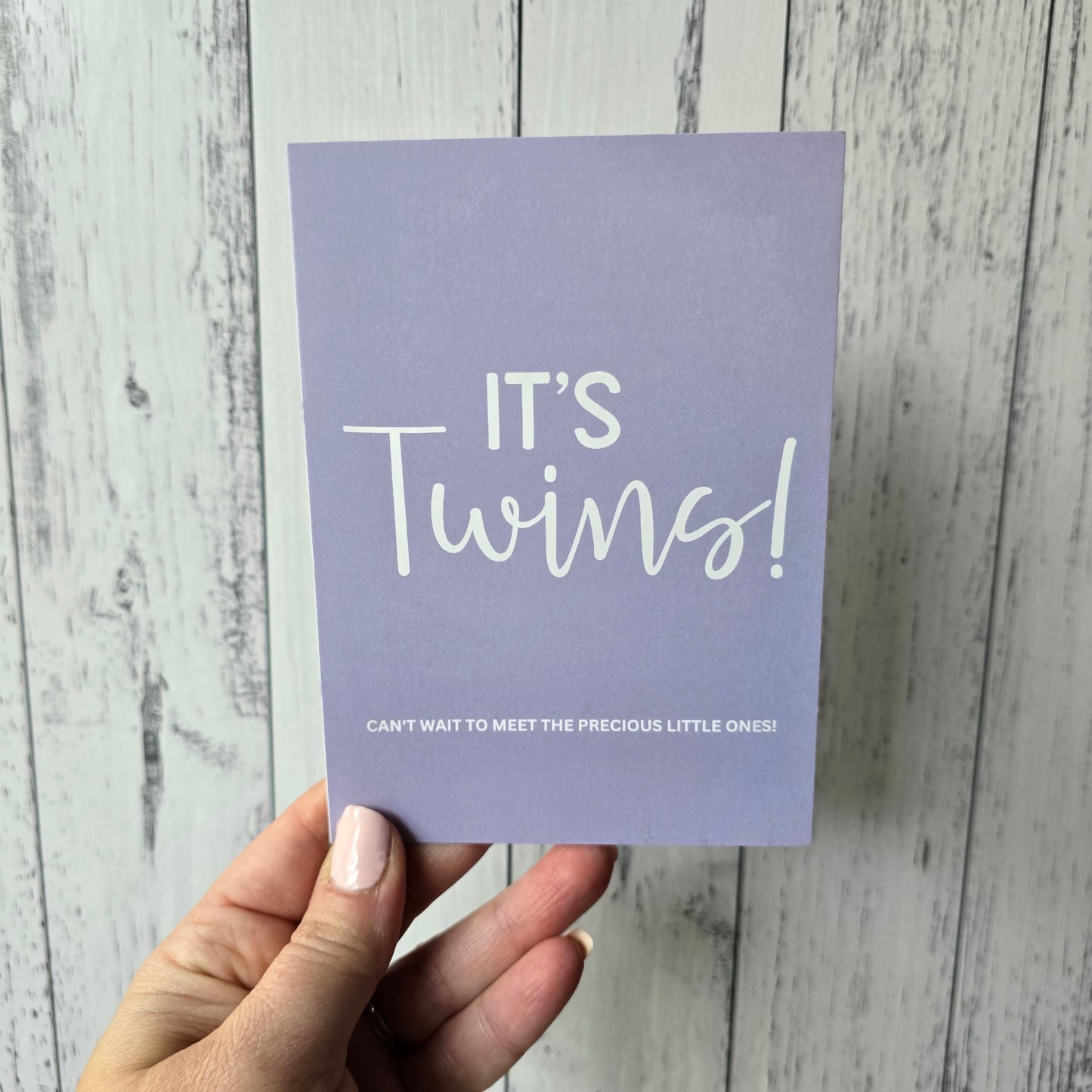 A6 Greeting Card - It's Twins!