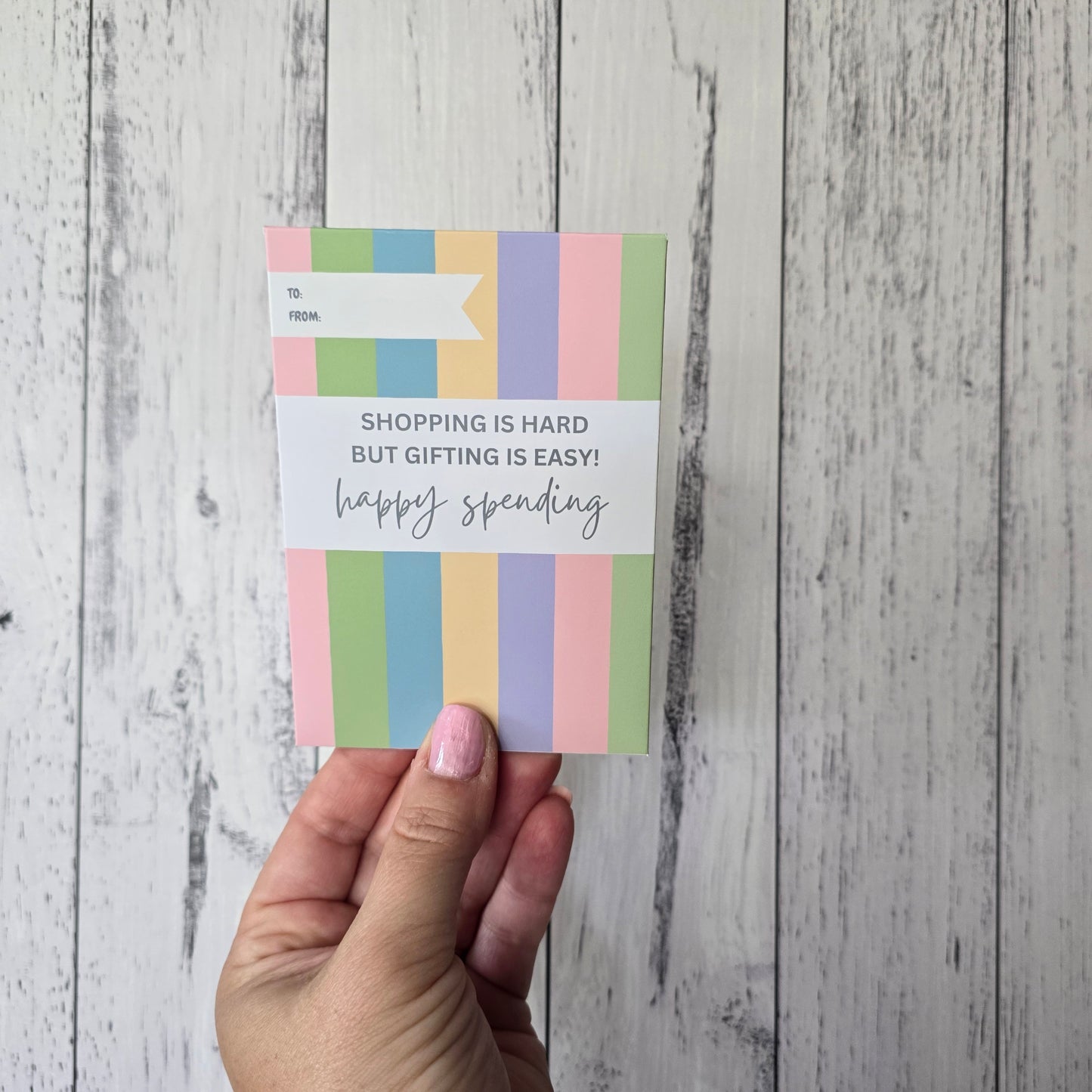Money Envelope - Happy Spending