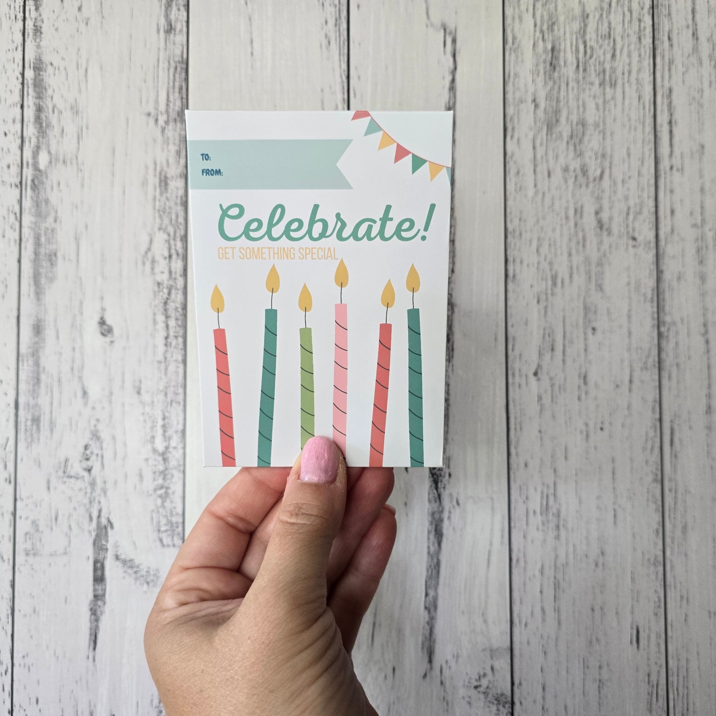 Money Envelope - Celebrate, get something special