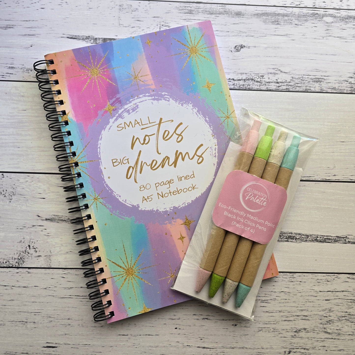 A5 Notebook & Pen Bundle