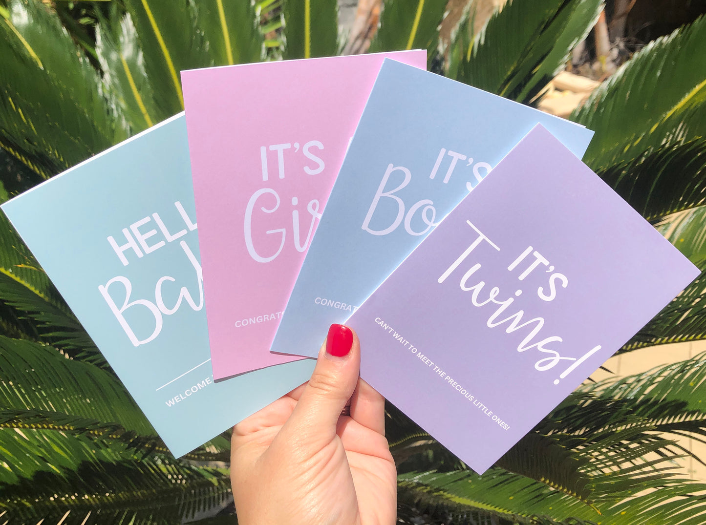 A6 Greeting Card - It's a Girl