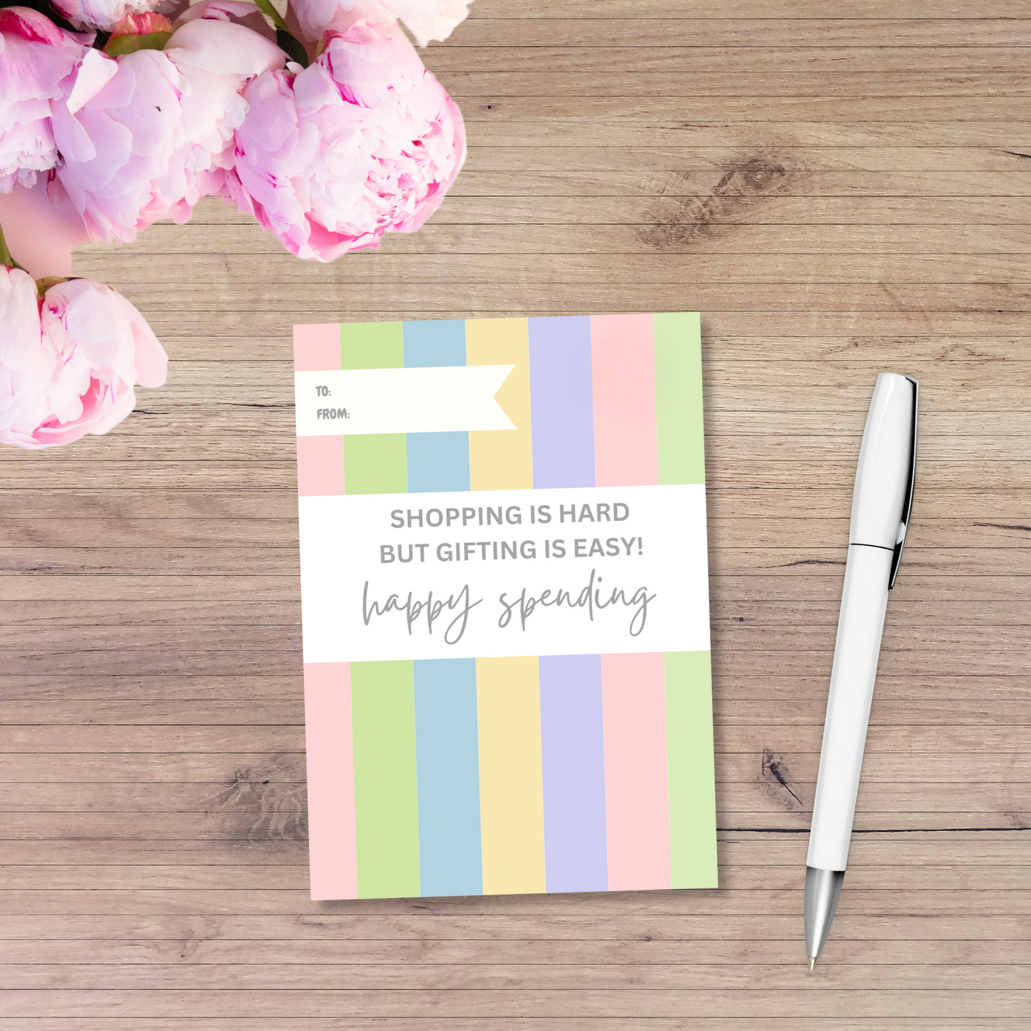 Money Envelope - Happy Spending