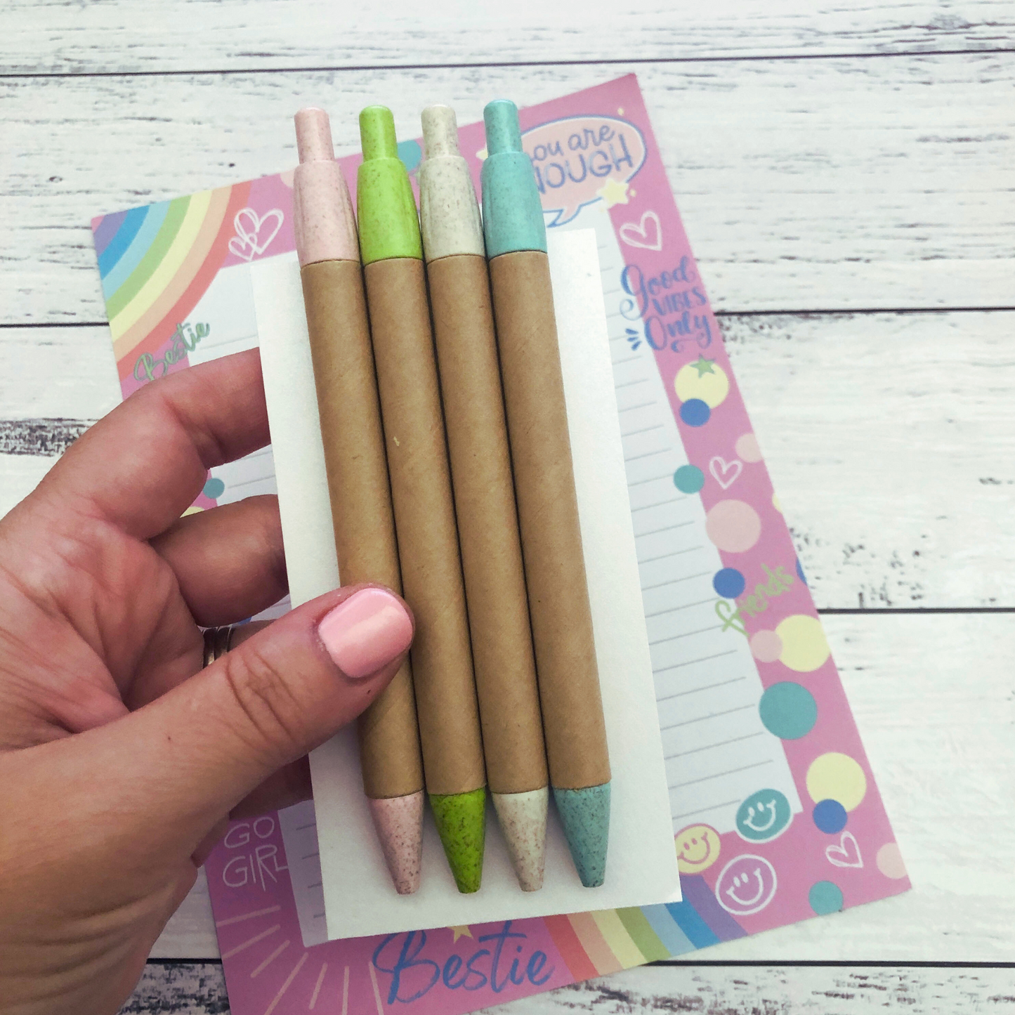 Eco-Friendly Click Pens (4PK)