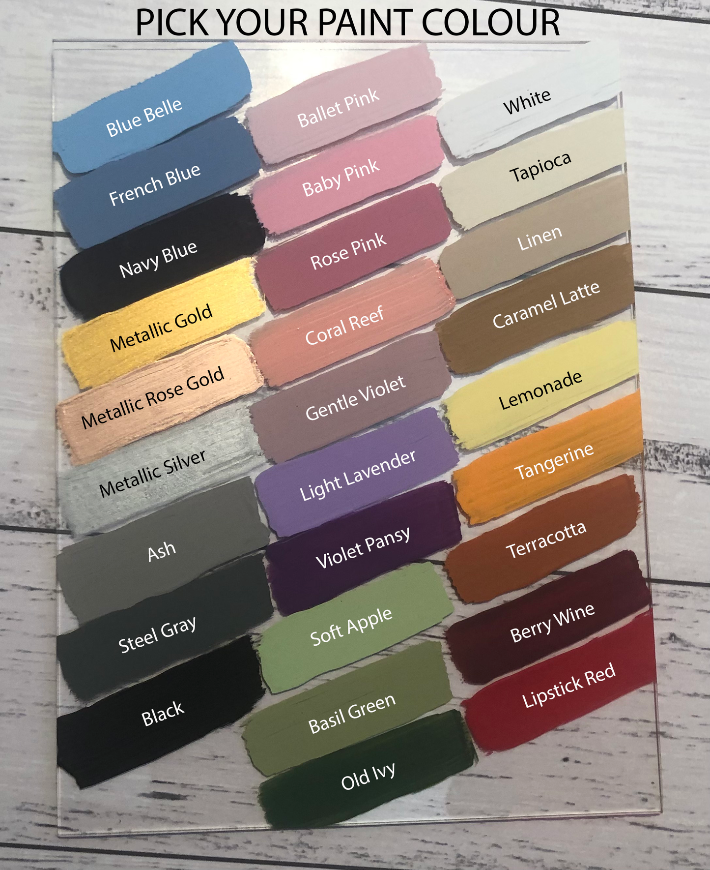 Acrylic Baby Milestone Discs - My Name is