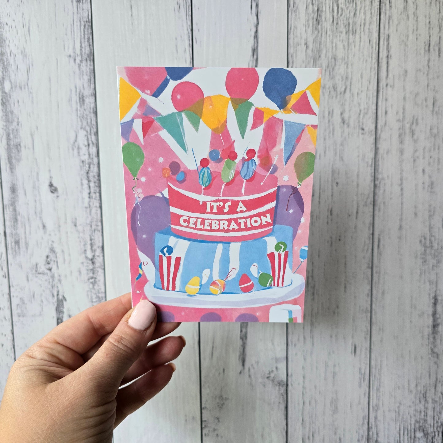 A6 Greeting Card - It's a Celebration