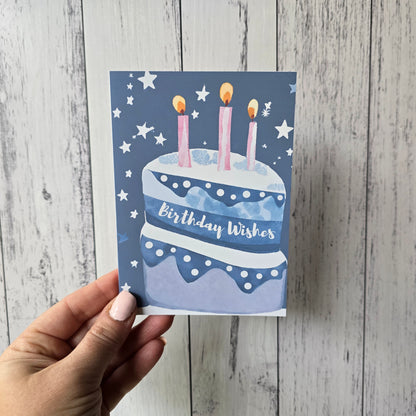 A6 Greeting Card - Birthday Wishes