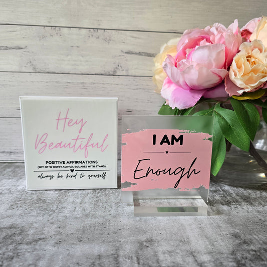 Acrylic Positive Affirmation Box Set