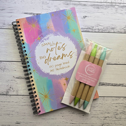 A5 Notebook & Pen Bundle