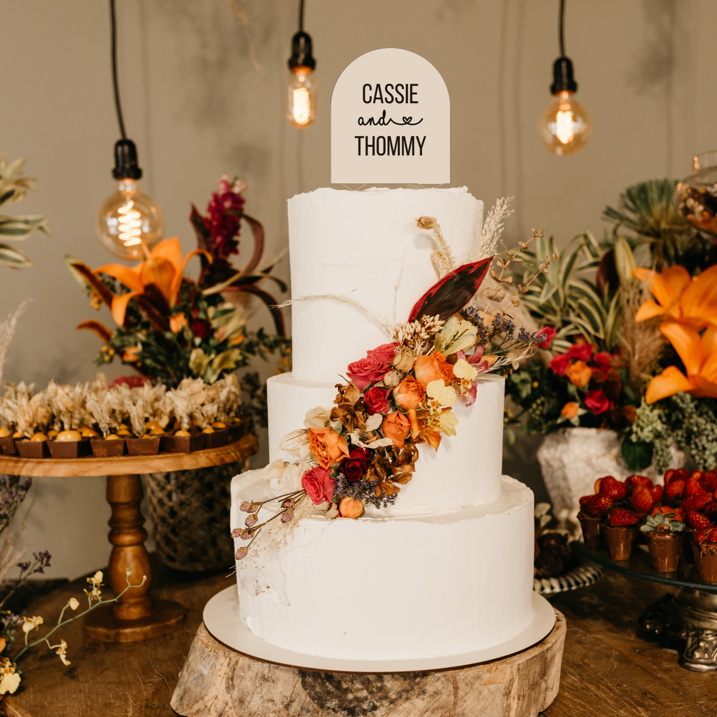 Cake Topper - Arch