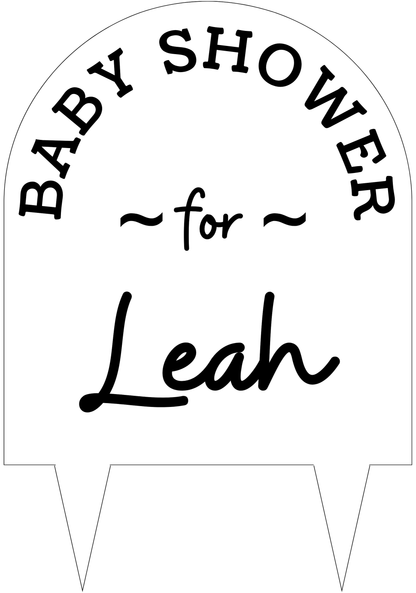 Cake Topper - Arch