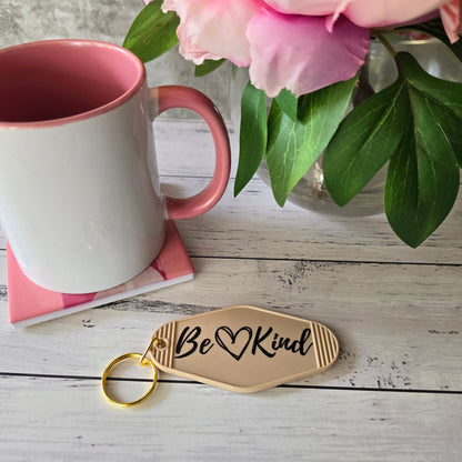 Motel Keychain - Be Kind