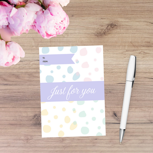 Money Envelope - Just for you