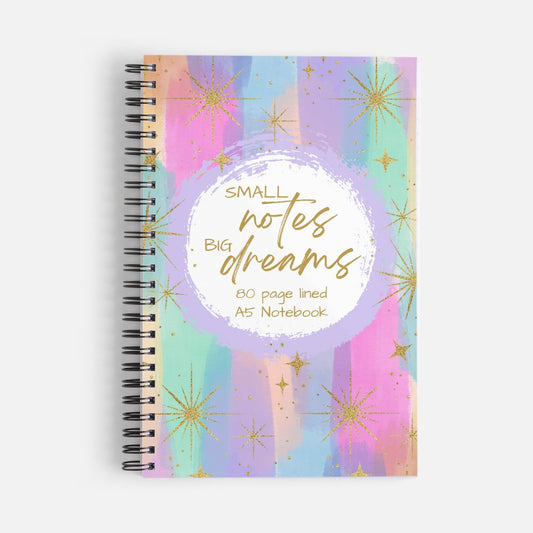 A5 Spiral Bound Lined Notebook