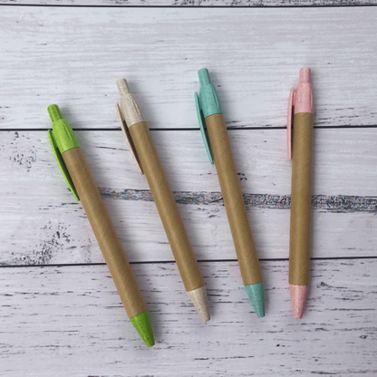 Eco-Friendly Click Pens (4PK)