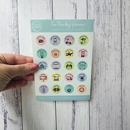 Sticker Sheet - For the biz planner