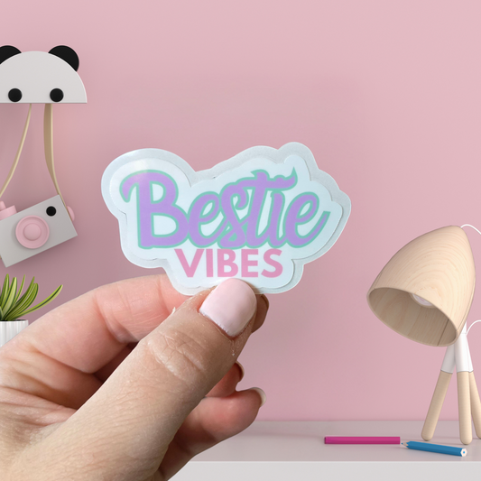 Vinyl Sticker - Bestie Vibes