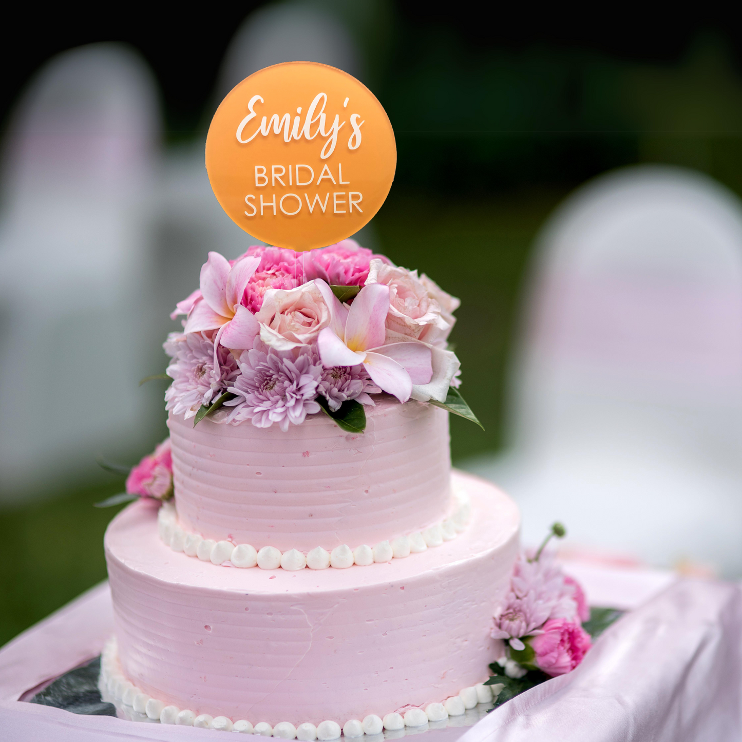 Cake Topper - Personalised Bridal Shower