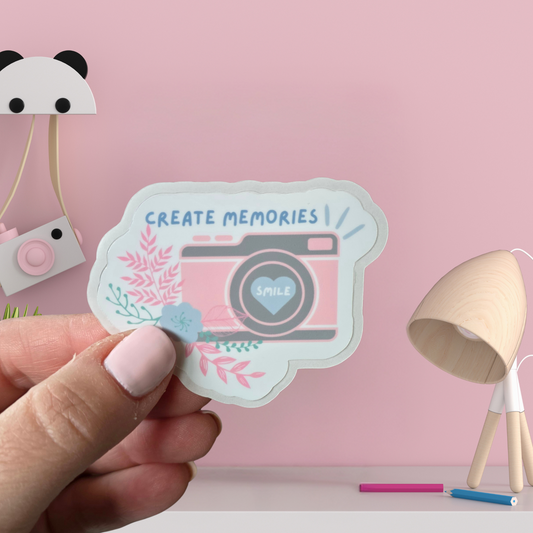 Vinyl Sticker - Create Memories