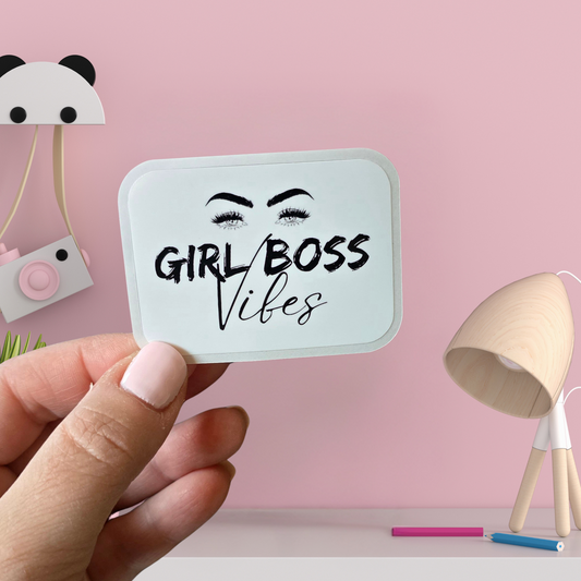 Vinyl Sticker - Girl Boss Vibes