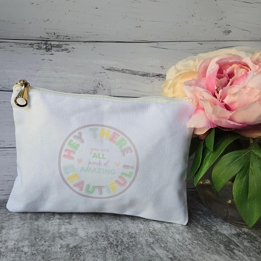 Cosmetic Bag - Hey Beautiful