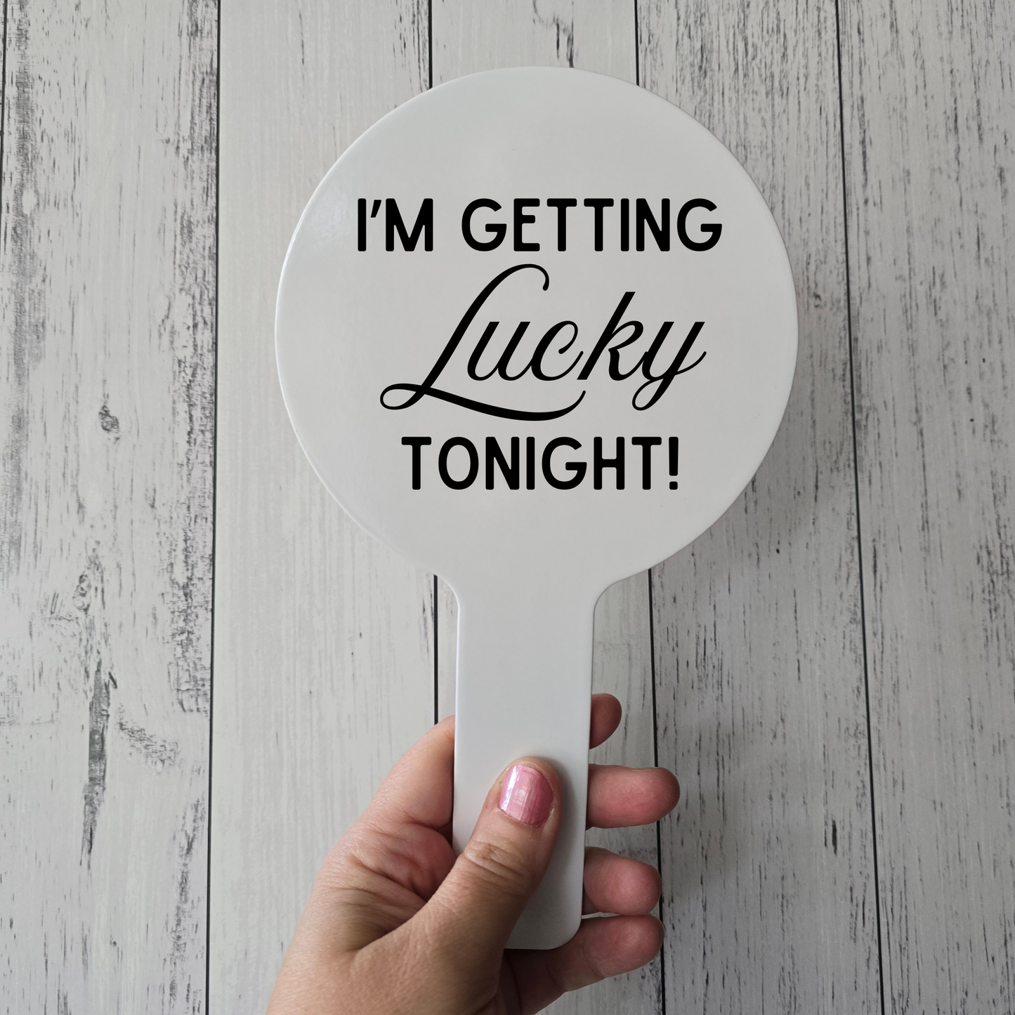 Photo Prop Paddles - He put a ring on it (Set of 2)
