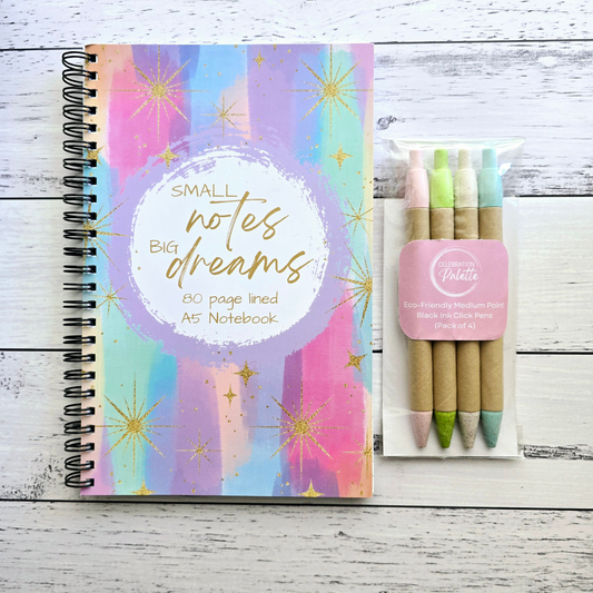 A5 Notebook & Pen Bundle